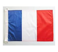 AZ FLAG Bandiera Navale Francia 45x30cm - Bandiera Maritima Francese 30 x 45 cm speciale Nautismo, Padiglione Nautico