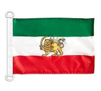 AZ FLAG Bandiera Navale Iran Antica Persia 45x30cm - Bandiera Maritima Iraniana 30 x 45 cm speciale Nautismo, Padiglione Nautico