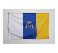 BANDIERA NAVALE ISOLE CANARIE 45x30cm - BANDIERA MARITIMA CANARIAS IN SPAGNA 30 x 45 cm speciale nautismo - AZ FLAG