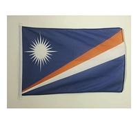 AZ FLAG Bandiera Navale Isole Marshall 45x30cm - Bandiera Maritima Marshallese 30 x 45 cm speciale Nautismo, Padiglione Nautico