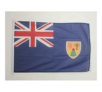 AZ FLAG Bandiera Navale Isole Turche E Caicche 45x30cm - Bandiera Maritima Inglese 30 x 45 cm speciale Nautismo, Padiglione Nautico