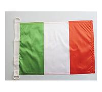 AZ FLAG Bandiera NAVALE Italia 45x30cm - Bandiera MARITIMA Italiana 30 x 45 cm Speciale nautismo