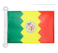 AZ FLAG Bandiera Navale Los Angeles 45x30cm - Bandiera Maritima Città Di Los Angeles - California 30 x 45 cm speciale Nautismo, Padiglione Nautico