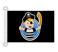 AZ FLAG Bandiera Navale Pirata Bambino 45x30cm - Bandiera Maritima Ragazzo Pirati 30 x 45 cm speciale Nautismo, Padiglione Nautico