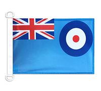 AZ FLAG Bandiera Navale Royal Air Force 45x30cm - Bandiera Maritima Raf Ensign - Aeronautica Militare Del Regno Unito 30 x 45 cm speciale Nautismo, Padiglione Nautico