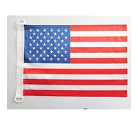 AZ FLAG Bandiera NAVALE Stati Uniti 45x30cm - Bandiera MARITIMA Americana - USA 30 x 45 cm Speciale nautismo