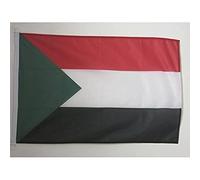 AZ FLAG Bandiera Navale Sudan 45x30cm - Bandiera Maritima Sudanese 30 x 45 cm speciale Nautismo, Padiglione Nautico