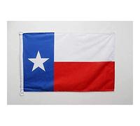 AZ FLAG Bandiera Navale Texas 45x30cm - Bandiera Maritima Stato Americano - Usa - Stati Uniti 30 x 45 cm speciale Nautismo, Padiglione Nautico