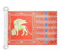 AZ FLAG Bandiera NAVALE Venezia 45x30cm - Bandiera MARITIMA Città di Venezia 30 x 45 cm Speciale nautismo