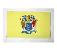 AZ FLAG Bandiera New Jersey 150x90 cm Poliestere 100D 2 Occhielli
