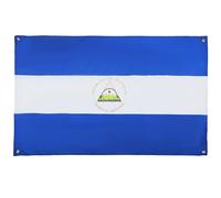 AZ FLAG Bandiera Nicaragua 150 x 90 cm con 4 occhielli, bandiera Nicaraguense per balcone o parete