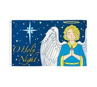 AZ FLAG Bandiera O Holy Night 150x90cm - Bandiera MINUIT CHRÉTIENS - Natale 90 x 150 cm