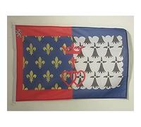 AZ FLAG Bandiera Paesi della LOIRA 90x60cm per Esterno - Bandiera Pays DE LA Loire in Francia 60 x 90 cm