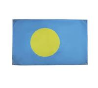 AZ FLAG Bandiera Palau 150 x 90 cm con 4 occhielli, Padiglione Paluan per balcone o parete