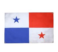 AZ FLAG Bandiera Panama 150 x 90 cm con 4 occhielli, Padiglione Panamense per balcone o parete