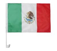 AZ FLAG Bandiera per Auto Messico 45x30cm - BANDIERINA da Auto Messicana 30 x 45 cm