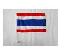 AZ FLAG Bandiera per Auto Thailandia 45x30cm - Bandierina da Auto Thailandese 30 x 45 cm, Car Flag