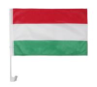 AZ FLAG Bandiera per Auto Ungheria 45x30cm - Bandierina da Auto Ungherese 30 x 45 cm, Car Flag