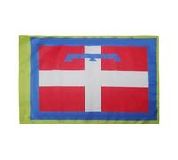AZ FLAG Bandiera Piemonte 90x60cm - Bandiera PIEMONTESE - REGIONE Italia 60 x 90 cm Foro per Asta