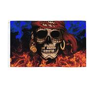 AZ FLAG Bandiera Pirata Pieces of Eight 150x90cm - Bandiera dei Pirati 90 x 150 cm