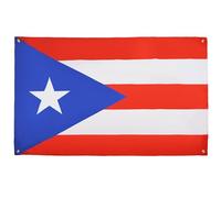AZ FLAG Bandiera Porto Rico 150 x 90 cm con 4 occhielli, Padiglione Portoricano per balcone o parete