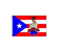 AZ FLAG Bandiera Portorico 100% Boricua 150x90cm - Bandiera PORTORICANA - Porto Rico 90 x 150 cm