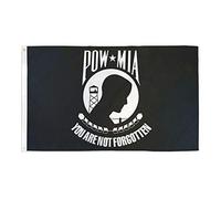 AZ FLAG Bandiera Pow-MIA Remember 150x90cm - Bandiera di Powmia 90 x 150 cm