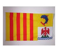 BANDIERA PROVENZA-ALPI-COSTA AZZURRA 150x90cm - BANDIERA PROVENCE-ALPES-CÔTE D'AZUR IN FRANCIA 90 x 150 cm - AZ FLAG
