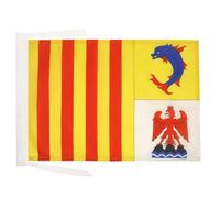 AZ FLAG Bandiera Provenza-Alpi-Costa Azzurra 45x30 cm Cordini