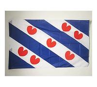 AZ FLAG Bandiera Provincia di Frisia 150 x 90 cm - Bandiera Fryslân - Paesi Bassi 90 x 150 cm Foro per Asta