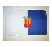 BANDIERA PROVINCIA SPAGNOLA DI ALICANTE 45x30cm - BANDIERINA ALICANTE - COMUNITÀ VALENZANA 30 x 45 cm cordicelle - AZ FLAG