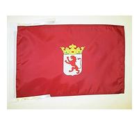 BANDIERA PROVINCIA SPAGNOLA DI LEÓN 45x30cm - BANDIERINA LEÓN - CASTIGLIA E LEÓN 30 x 45 cm cordicelle - AZ FLAG