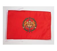 AZ FLAG Bandiera Provincia Spagnola Di Valladolid 45x30 cm - Bandierina Valladolid - Castiglia E León 30x45 cm Cordicelle