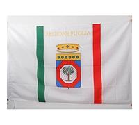 AZ FLAG Bandiera Puglia 150x90cm - Bandiera PUGLIESE - REGIONE Italia 90 x 150 cm Foro per Asta