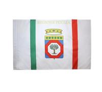 BANDIERA PUGLIA 90x60cm - BANDIERA PUGLIESE - REGIONE ITALIA 60 x 90 cm foro per asta - AZ FLAG