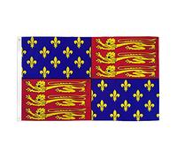 AZ FLAG Bandiera RE Edoardo III d'Inghilterra 90x60cm - Bandiera Edward III of England 60 x 90 cm