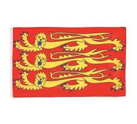 BANDIERA RE RICCARDO CUOR DI LEONE 150x90cm - BANDIERA RICCARDO I D'INGHILTERRA 90 x 150 cm - AZ FLAG