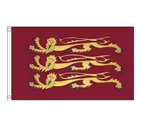 BANDIERA RE RICCARDO CUOR DI LEONE 90x60cm - BANDIERA RICCARDO I D'INGHILTERRA 60 x 90 cm - AZ FLAG