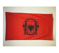 AZ FLAG Bandiera Regno D'ALBANIA 1939-1944 150x90cm - Bandiera STORICA ALBANESE 90 x 150 cm Foro per Asta