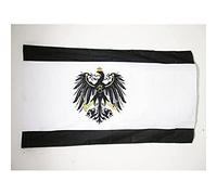 BANDIERA REGNO DI PRUSSIA 1701-1918 90x60cm - BANDIERA TEDESCA 60 x 90 cm foro per asta - AZ FLAG