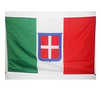 AZ FLAG Bandiera Regno d'Italia 1861-1946 90x60cm - Bandiera Reale Italiana 60 x 90 cm Foro per Asta