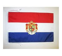 AZ FLAG Bandiera Regno D'OLANDA 1806-1810 45x30cm - BANDIERINA STORICA Olandese 30 x 45 cm cordicelle