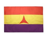AZ FLAG Bandiera Repubblica Spagnola BRIGATE INTERNAZIONALI 150x90cm - Bandiera Spagna REPUBBLICANA 90 x 150 cm Foro per Asta