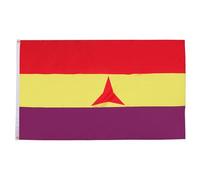 AZ FLAG Bandiera Repubblica spagnola Brigate internazionali 90x60 cm