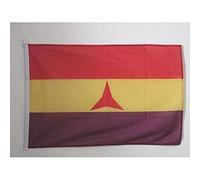 AZ FLAG Bandiera Repubblica Spagnola BRIGATE INTERNAZIONALI 90x60cm per Esterno - Bandiera Spagna REPUBBLICANA 60 x 90 cm