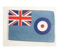 AZ FLAG Bandiera Royal Air Force 45x30 cm - Bandierina Raf Ensign - Aeronautica Militare Del Regno Unito 30 x 45 cm Cordicelle
