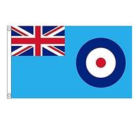 AZ FLAG Bandiera Royal Air Force 90x60cm - Bandiera RAF Ensign - Aeronautica Militare del Regno Unito 60 x 90 cm
