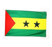 AZ FLAG Bandiera São Tomé e Príncipe 150x90 cm Poliestere 100D 2 Occhielli