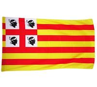 AZ FLAG Bandiera Sardegna Aragonese 90x60cm - Bandiera SARDA - ARAGONA 60 x 90 cm Foro per Asta