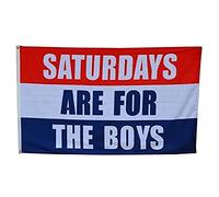 AZ FLAG Bandiera Saturdays are for the boys 150x90 cm 2 Occhielli